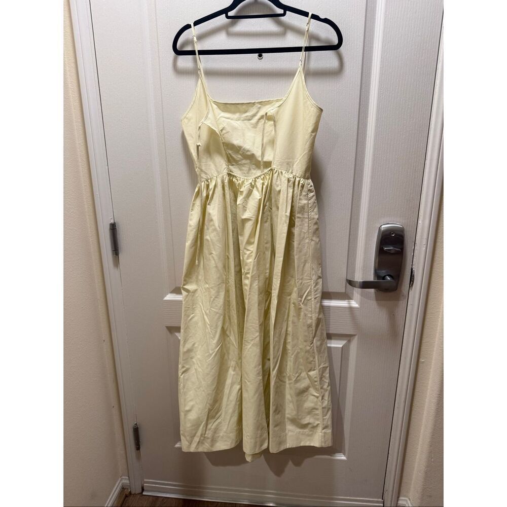 Ciao Lucia Neroni Midi Dress in Cream Vintage Inspired size S Preloved - Picture 3 of 5